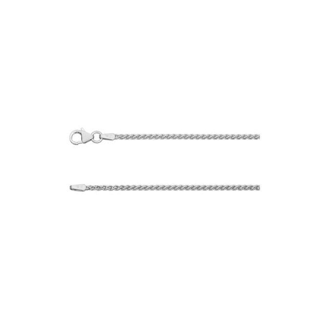 Bramwells 18ct White Gold Spiga Chain