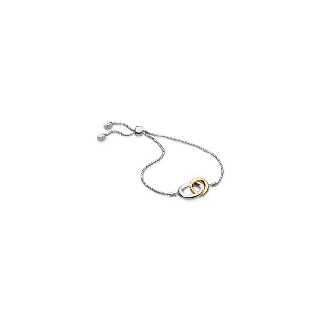 Kit Heath Bevel Cirque Link Gold Toggle Bracelet 7187GRP