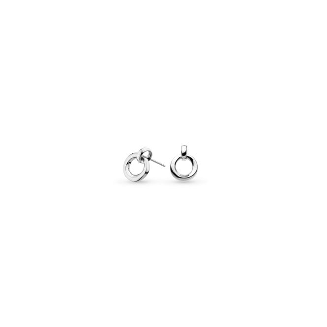 Kit Heath Bevel Cirque Link Stud Earrings