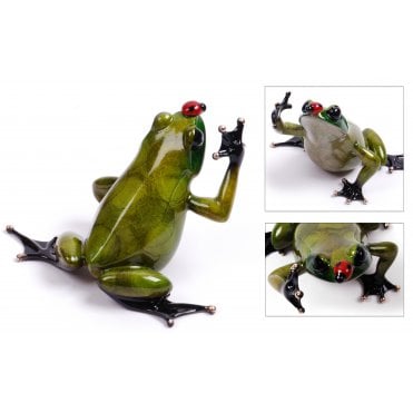 BF119 Bugsy Frogman Bronze Sculpture by Tim cotterill
