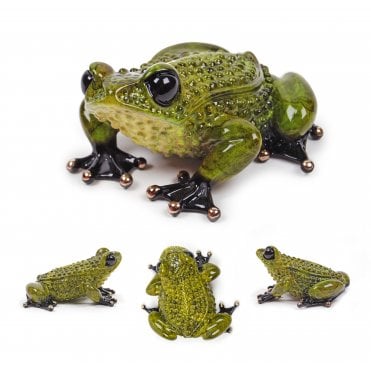 BF127 Prince Charming Bronze Frog Sculpture by Tim Cotterill
