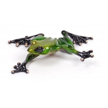 BF128 Twister Frogman Bronze sculpture by Tim Cotterill