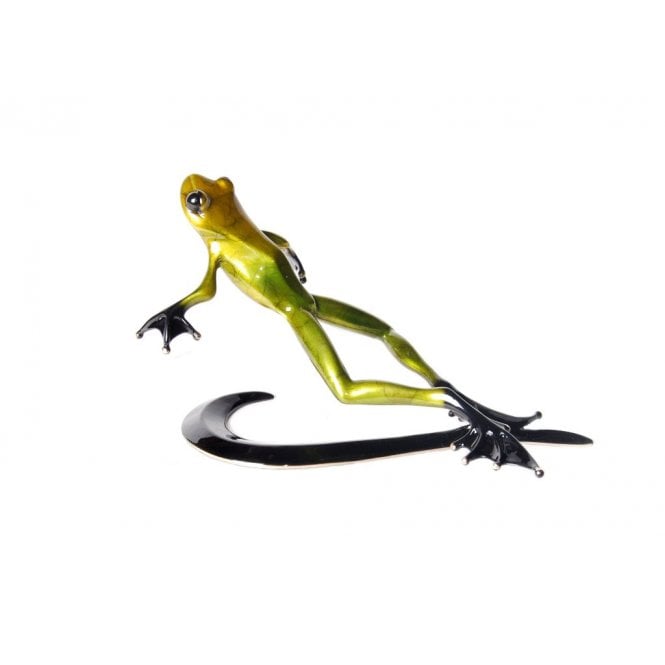 BF145S2 Breeze Frogman Bronze sculpture By Tim Cotterill