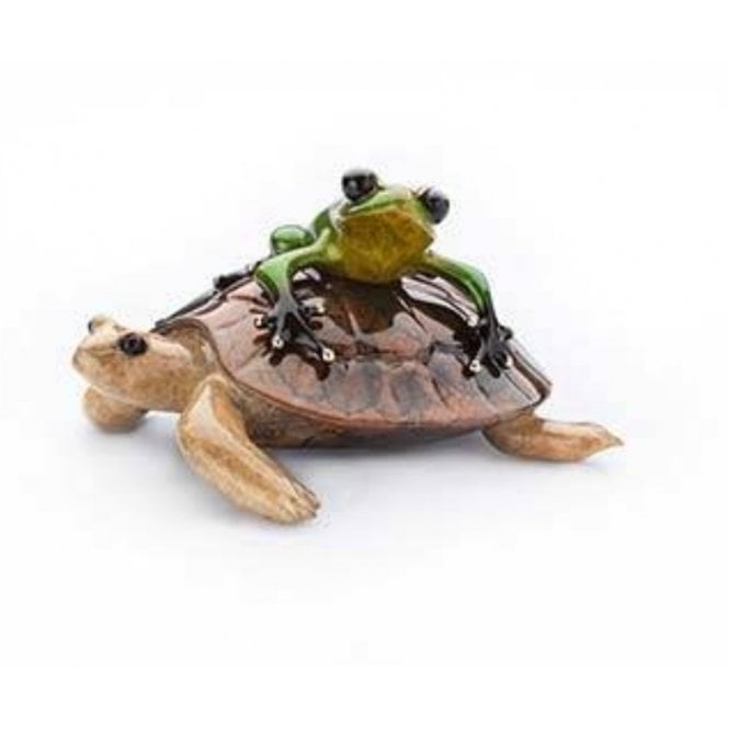 Frogman BF229 Easy Rider bronze sculpture by Tim Cotterill