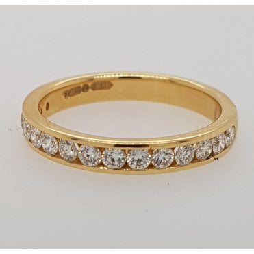 Diamond Eternity ring 0.50cts 18 carat gold