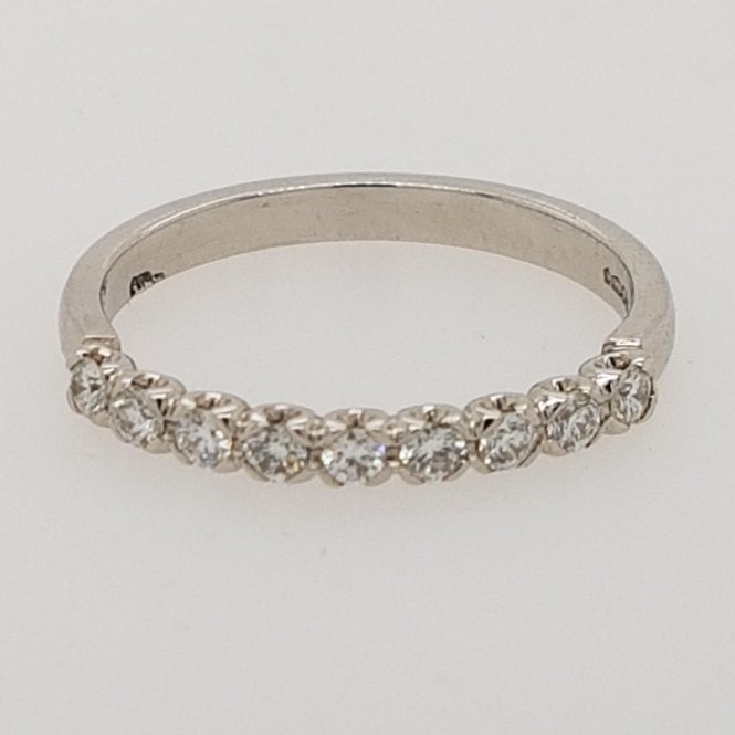 Bramwells Diamond Eternity Ring Platinum 0.31cts