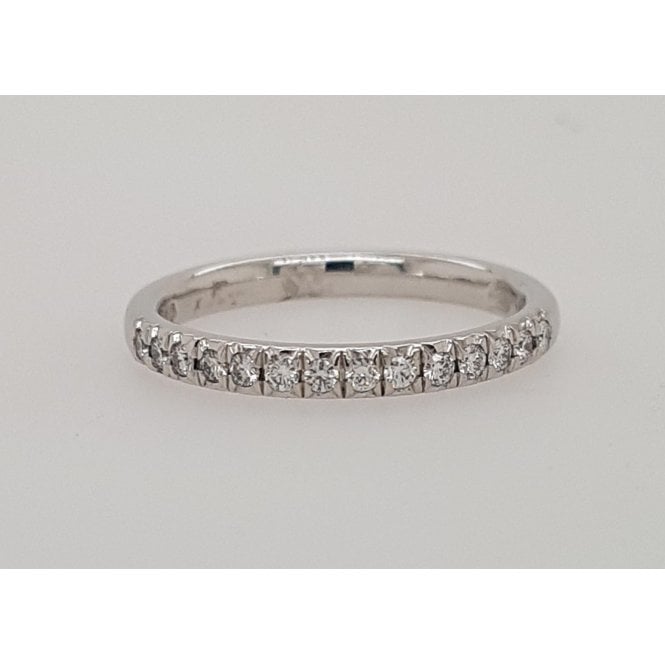 Bramwells Diamond set Eternity RingPlatinum 0.20cts