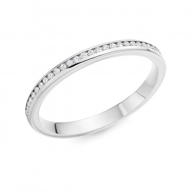 Diamond set Platinum Ring