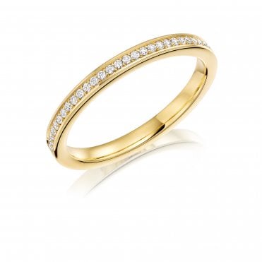 Diamond set ring in 18ct Yellow Gold 0.12cts