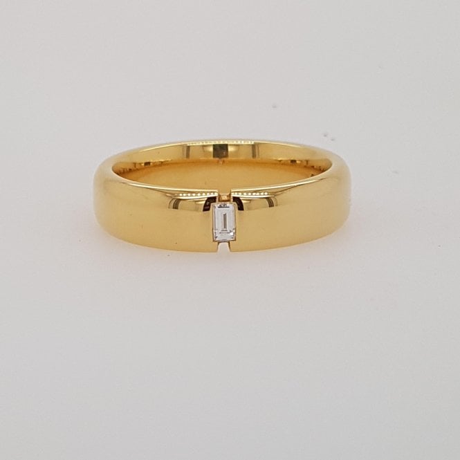 Bramwells Diamond set wedding ring