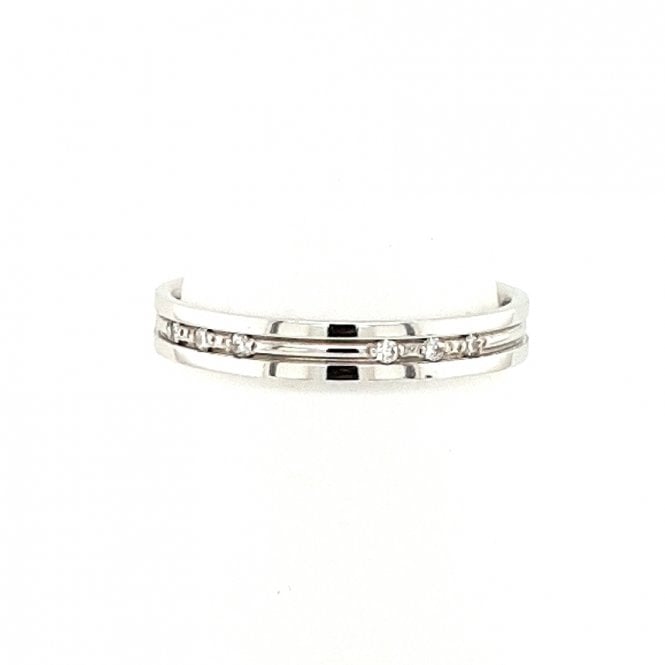 Bramwells Diamond set wedding ring