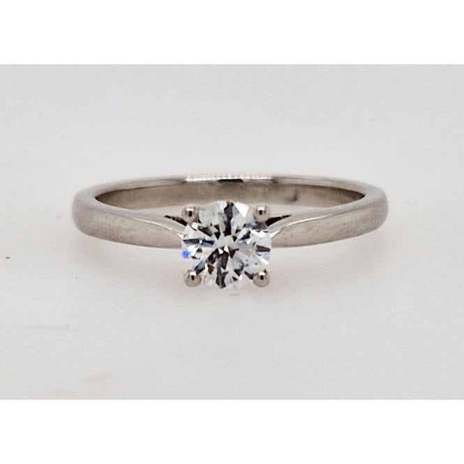 Bramwells Diamond Solitaire Ring 0.50cts Platinum