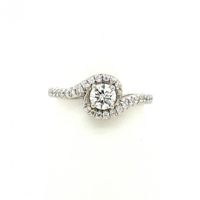 Bramwells Diamond Solitaire Ring in Platinum