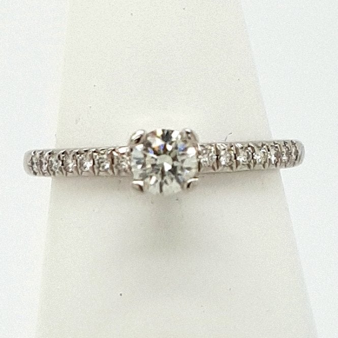 Bramwells Diamond Solitaire Ring in Platinum