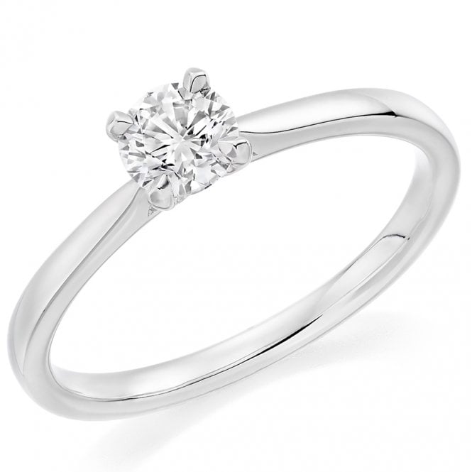 Bramwells Diamonmd Solitaire Ring in Platinum