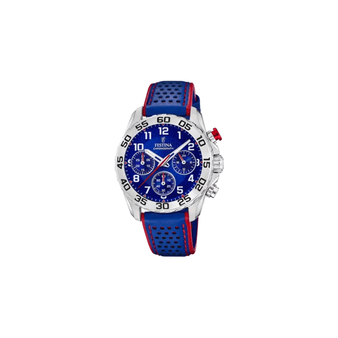 Festina F20458/2 JUNIOR COLLECTION WATCH BLUE LEATHER STRAP