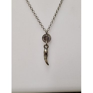 Giovanni Raspini Horn of Plenty silver necklace