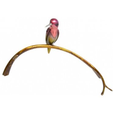 'Harmony' bronze Hummingbird sculpture by Jose Munoz