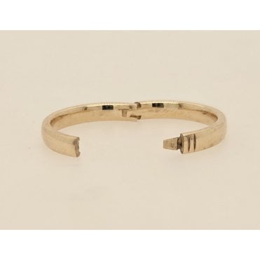 Hinged wedding ring  3.5mm 9ct yellow gold