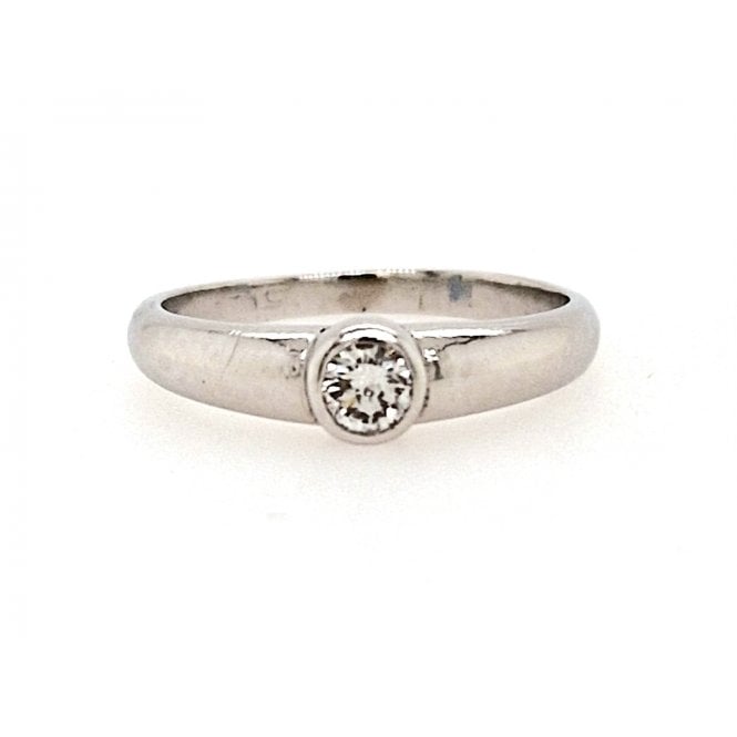 Bramwells Pre-Owned Pre-Owned Diamond Solitaire Ring in Platinum