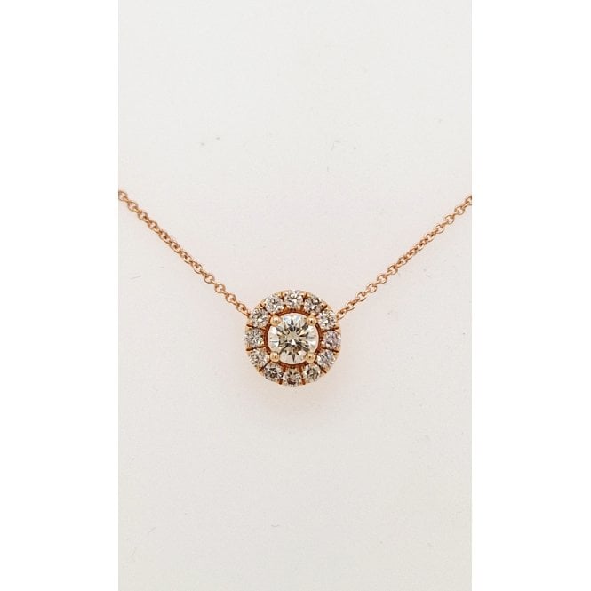 Le Vian Pre-owned ' Champagne' Diamond Necklace 14ct gold