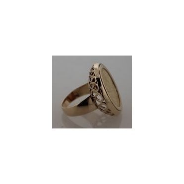 Pre owned Sovereign Ring Mount 9ct yellow gold