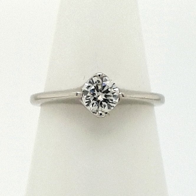 Round Brilliant Cut Diamond Solitaire Ring 0.50cts