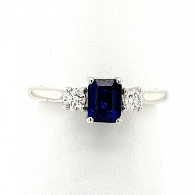 Bramwells Sapphire and Diamond Ring