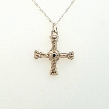 St.Cuthbert's Cross small size in silver