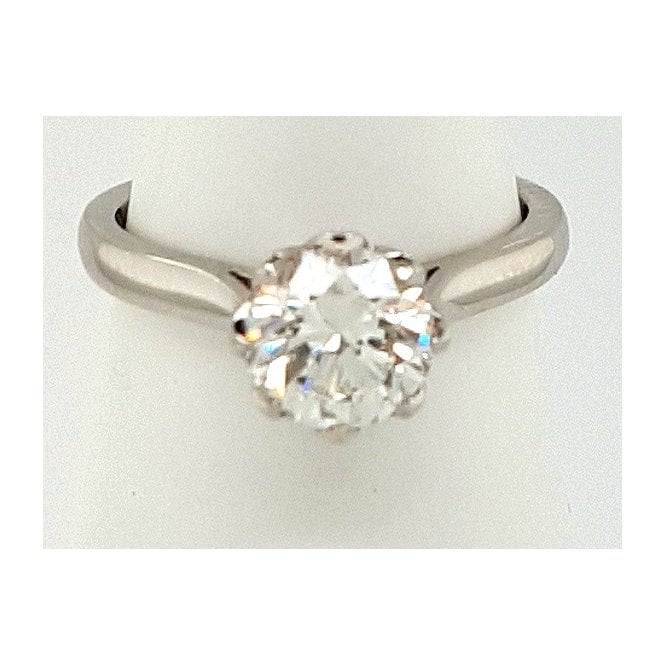 Bramwells Stunning Diamond Solitaire Ring in Platinum