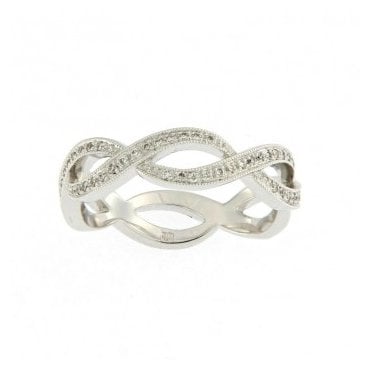 Ungar&Ungar Diamond set Ring 0.31cts 18ct White Gold
