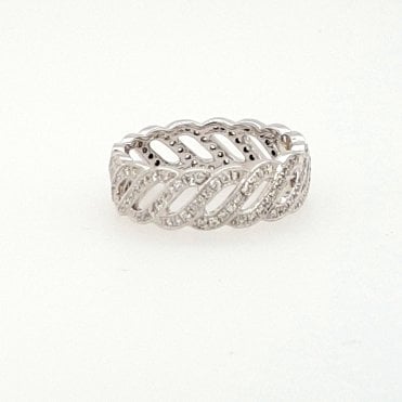 Ungar&Ungar Diamond Set Ring in 18ct White Gold 0.56cts