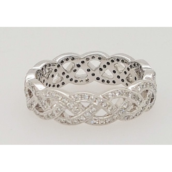 Ungar&Ungar Diamonmd set Ring in 18ct WHite Gold 0.55cts